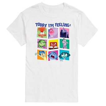 Disney / Pixar’s Inside Out 2 Men's Today I'm Feeling Inside Out Graphic Tee