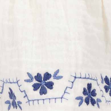 Toddler Girls' Carter's Floral Embroidered Gauze Skort