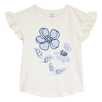 Toddler Girls' Carter's Short-Sleeve Fashion Top
