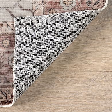 nuLOOM April Traditional Medallion Area Rug