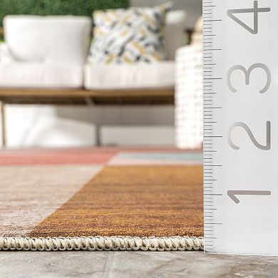 nuLOOM Kristy Leaves Indoor / Outdoor Area Rug