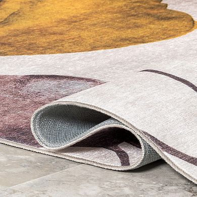 nuLOOM Kristy Leaves Indoor / Outdoor Area Rug