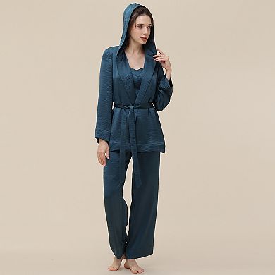 Women's Adyson Parker Satin Cami and Robe Set