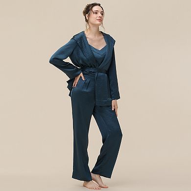 Women's Adyson Parker Satin Cami and Robe Set