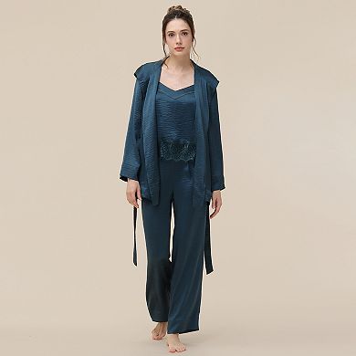 Women's Adyson Parker Satin Cami and Robe Set