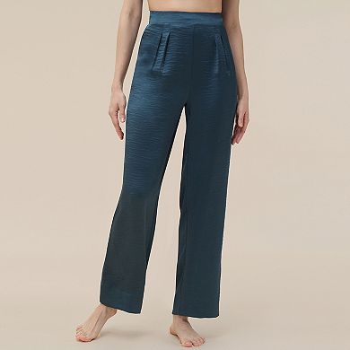 Women's Adyson Parker Satin Wide Leg Pajama Pants