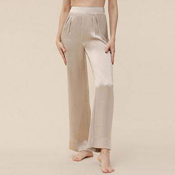 Women's Adyson Parker Satin Wide Leg Pajama Pants
