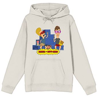 Men's Beavis & Butthead Nachos Time Graphic Hoodie