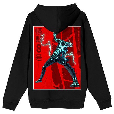 Sweat à Capuche Zippé Kaiju No 8 – Style Harajuku Hip-hop – Impression Haute Définition – Unisexe – Couleur Grise