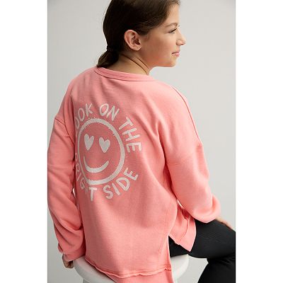 Girls 6 20 SO Oversized Sweatshirt in Regular Plus Size