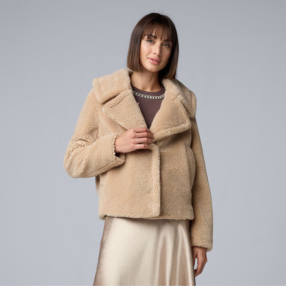 HALFBOY - SHORT ECO FUR COAT