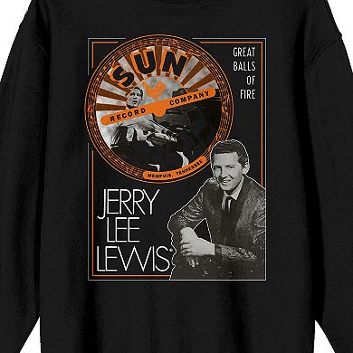 Men's Sun Records Great BalLong Sleeve Of Fire Long Sleeve Graphic Pullover