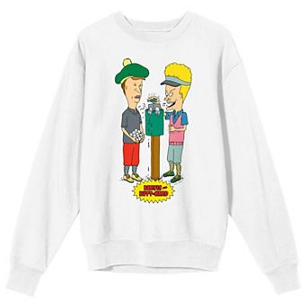 Men's Beavis & Butthead Golf Gear Long Sleeve Graphic Pullover