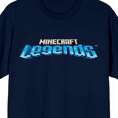 Men's Minecraft Legends Logo Short Sleeve Graphic Tee