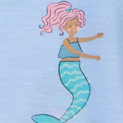 little mermaid end dress Long Beaded Mermaid Prom Dress with Feathers Light Blue / 6