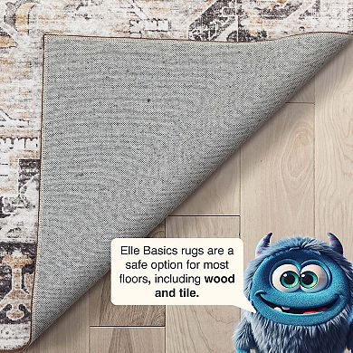 Well Woven Elle Basics Rendezvous Beige Vintage Medallion Area Rug