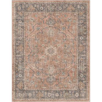 Well Woven Apollo Antigua Vintage Faded Area Rug