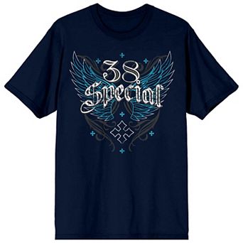 Men's 38 Special Winged Band Logo Short Sleeve Graphic Tee