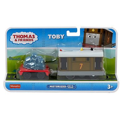 Fisher-Price Thomas & Friends Toby Motorized Train Engine with Cargo