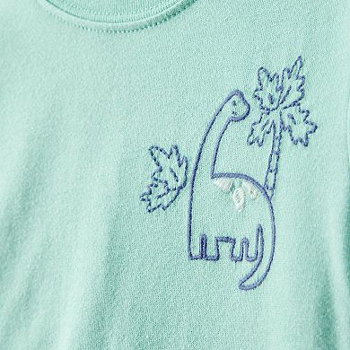 Toddler Boys Carter's 2-Piece Dinosaur Tee & Shorts Set