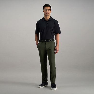 Men's Haggar® Sport Travel Performance Straight Fit Flat Front Pants