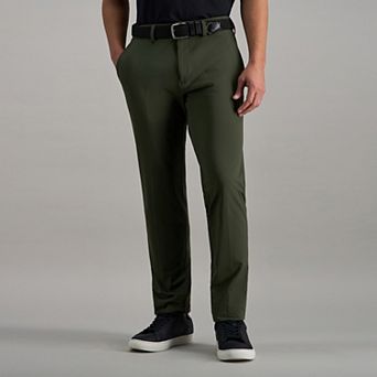 Men's Haggar® Sport Travel Performance Straight Fit Flat Front Pants