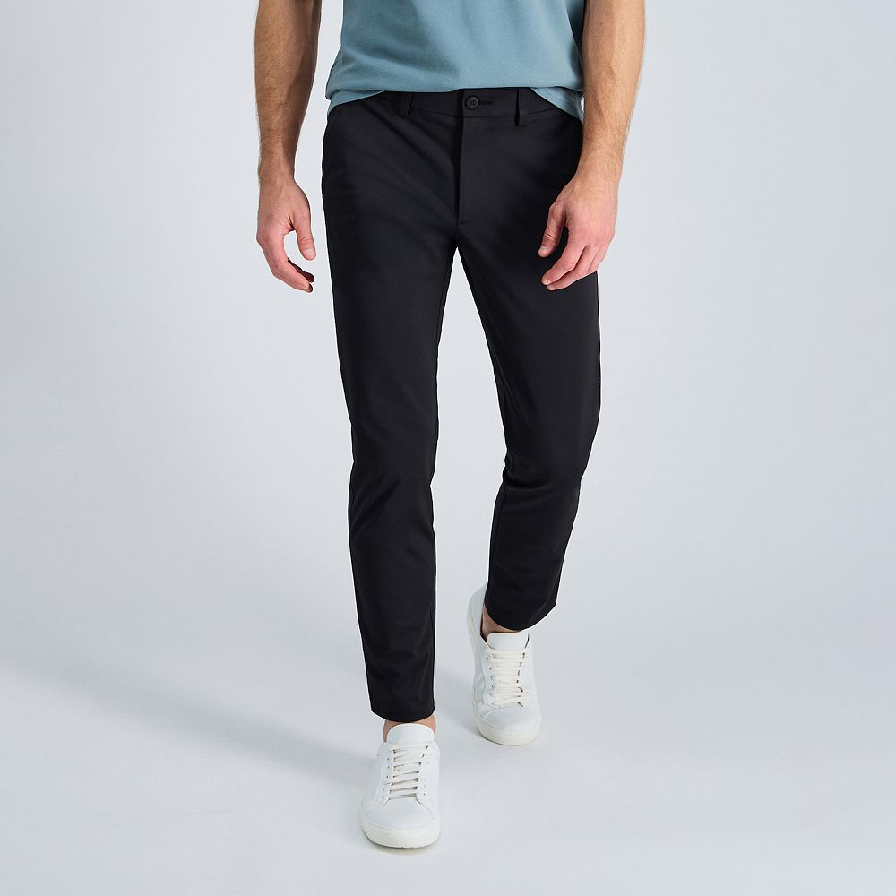 Men's Haggar® Sport Travel Performance Straight Fit Flat Front Pants