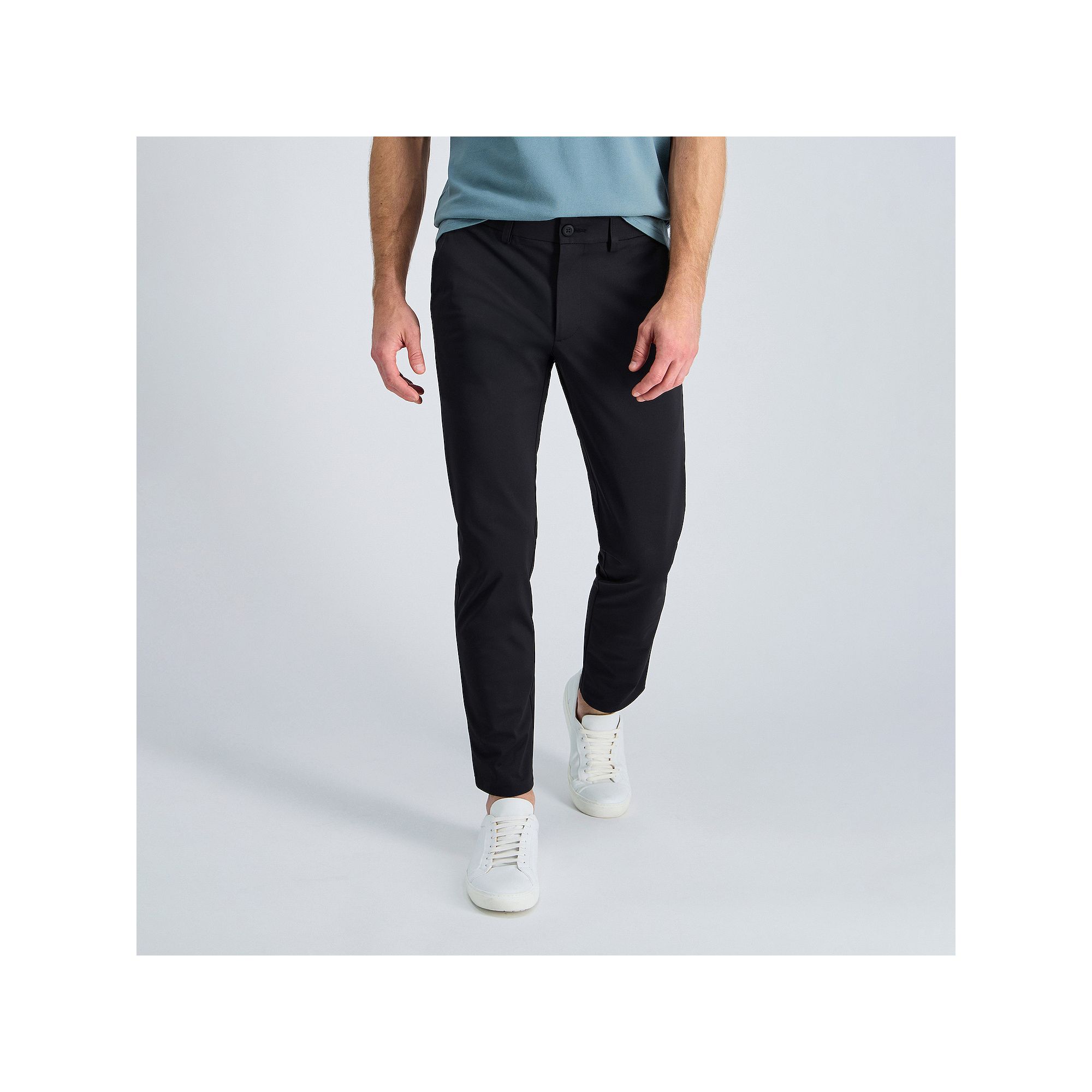 Mens Haggar® Sport Travel Performance Straight Fit Flat Front Pants, Size