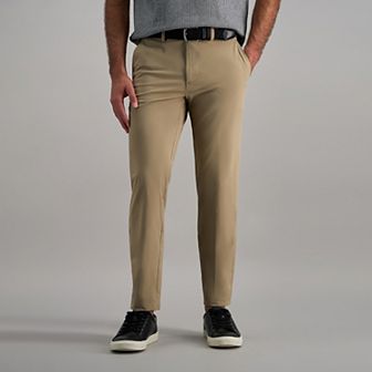 Men's Haggar® Sport Travel Performance Straight Fit Flat Front Pants