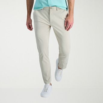 Men's Haggar® Sport Travel Performance Straight Fit Flat Front Pants