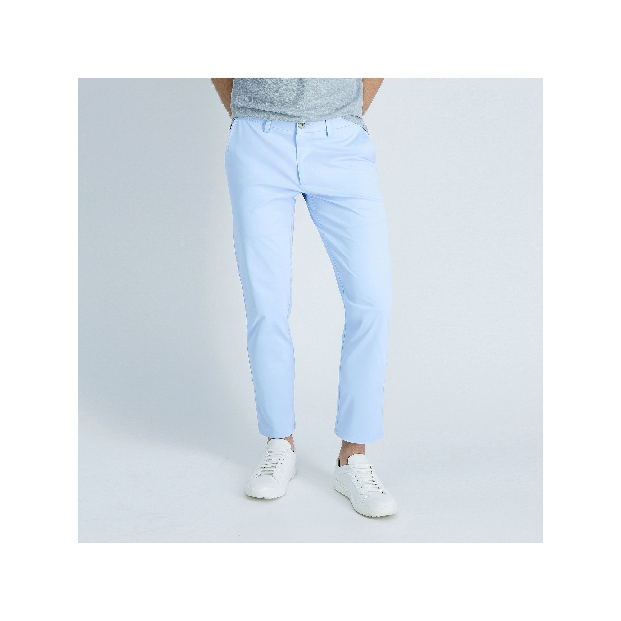 Mens Haggar® Sport Travel Performance Straight Fit Flat Front Pants, Size