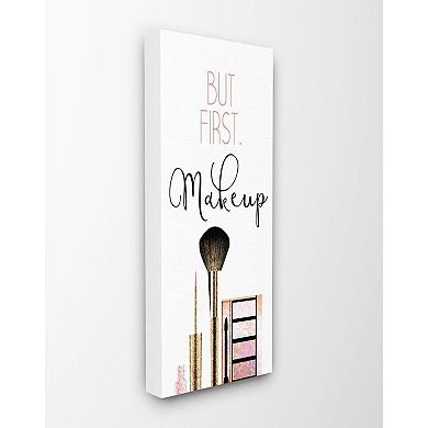Stupell Home Decor Makeup Fashion Designer Modern Canvas Wall Art