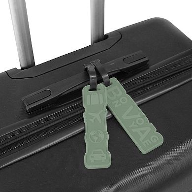 MYTAGALONGS 2-pack Bon Voyage & Icon Luggage Tags Set