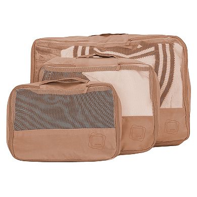MYTAGALONGS Mesh Zippered Packing Pods 3-Piece Set
