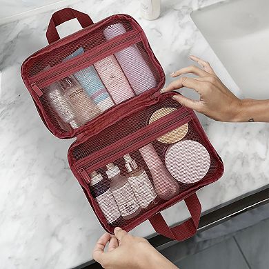 MYTAGALONGS Hanging Beauty Organizer Travel Case