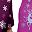 Dark Berry Snowflake