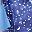 French Blue Tie Dye