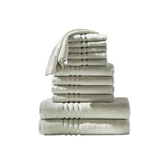 Brylanehome 12 pc Zero-twist Bath Towel Set