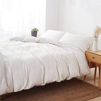 Marcielo 3 Piece Cotton Duvet Cover Set