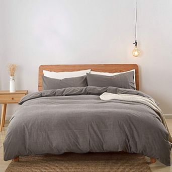 Marcielo 3 pc Cotton Duvet Cover Set