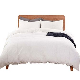 Marcielo 3 pc Cotton Duvet Cover Set