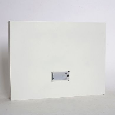 Polar Elegance Wooden Christmas Advent Calendar With 24 Drawers To Fill Small Gifts With Led Lights