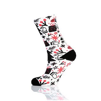 Christmas Holiday Colorful Coolmax Crew Socks For Men & Women