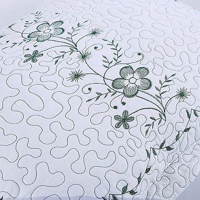 Marcielo 2 Pcs Embroidered Pillow Shams