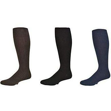 Men's Combed Cotton Crew Socks, Business Casual Footwear