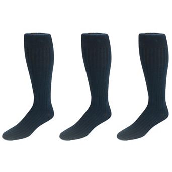 Men's Combed Cotton Crew Socks, Business Casual Footwear
