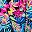 Black Multi Tropicana