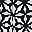 Black Watercolor Tile
