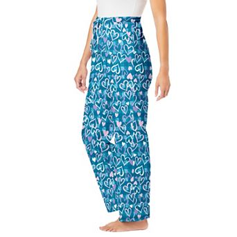 Dreams & Co. Plus Size Knit Sleep Pant