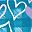 Deep Teal Hearts